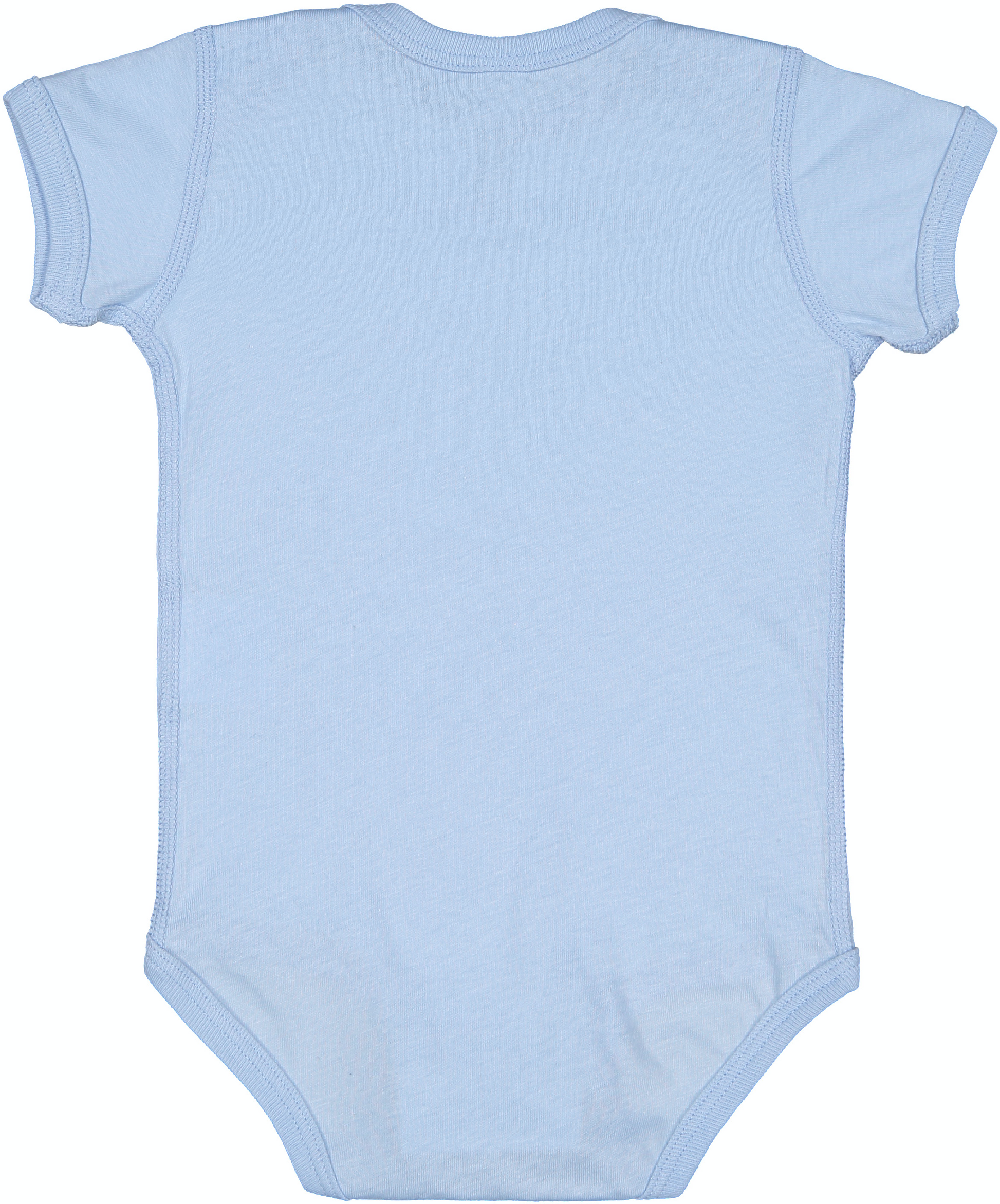 Infant Fine Jersey Bodysuit - Light Blue