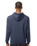 Unisex Fleece Pullover Hoodie - Heather Denim