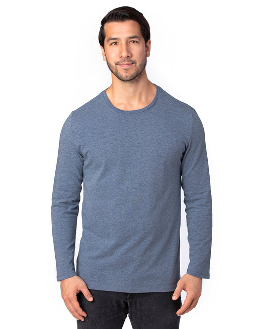Unisex Ultimate Long-Sleeve T-Shirt - Navy Heather