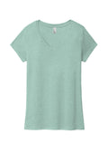 Women's Perfect Tri V-Neck Tee - Heather Dusty Sag