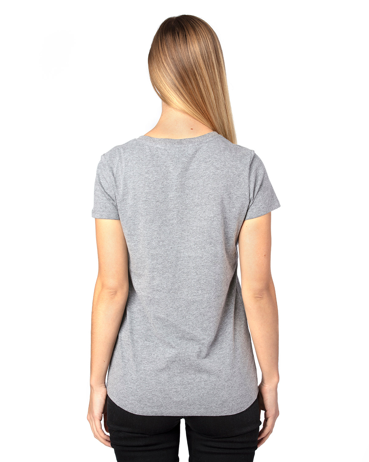 Women's Ultimate V-Neck T-Shirt - Heather Gray