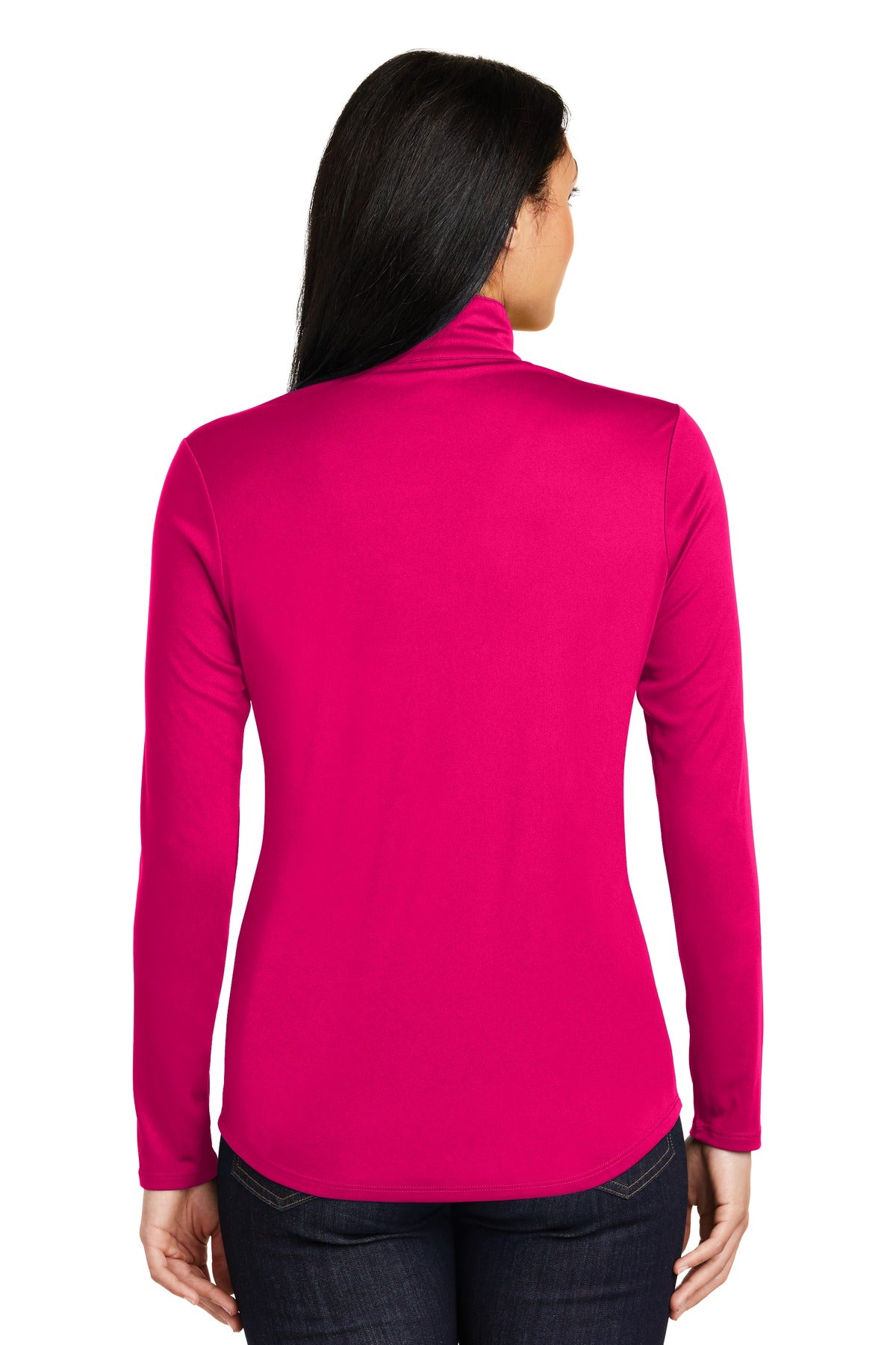 Women's PosiCharge Competitor 1/4-Zip Pullover - Pink Raspberry