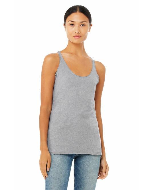 Women's Triblend Racerback Tank - Athletic Gray Triblend