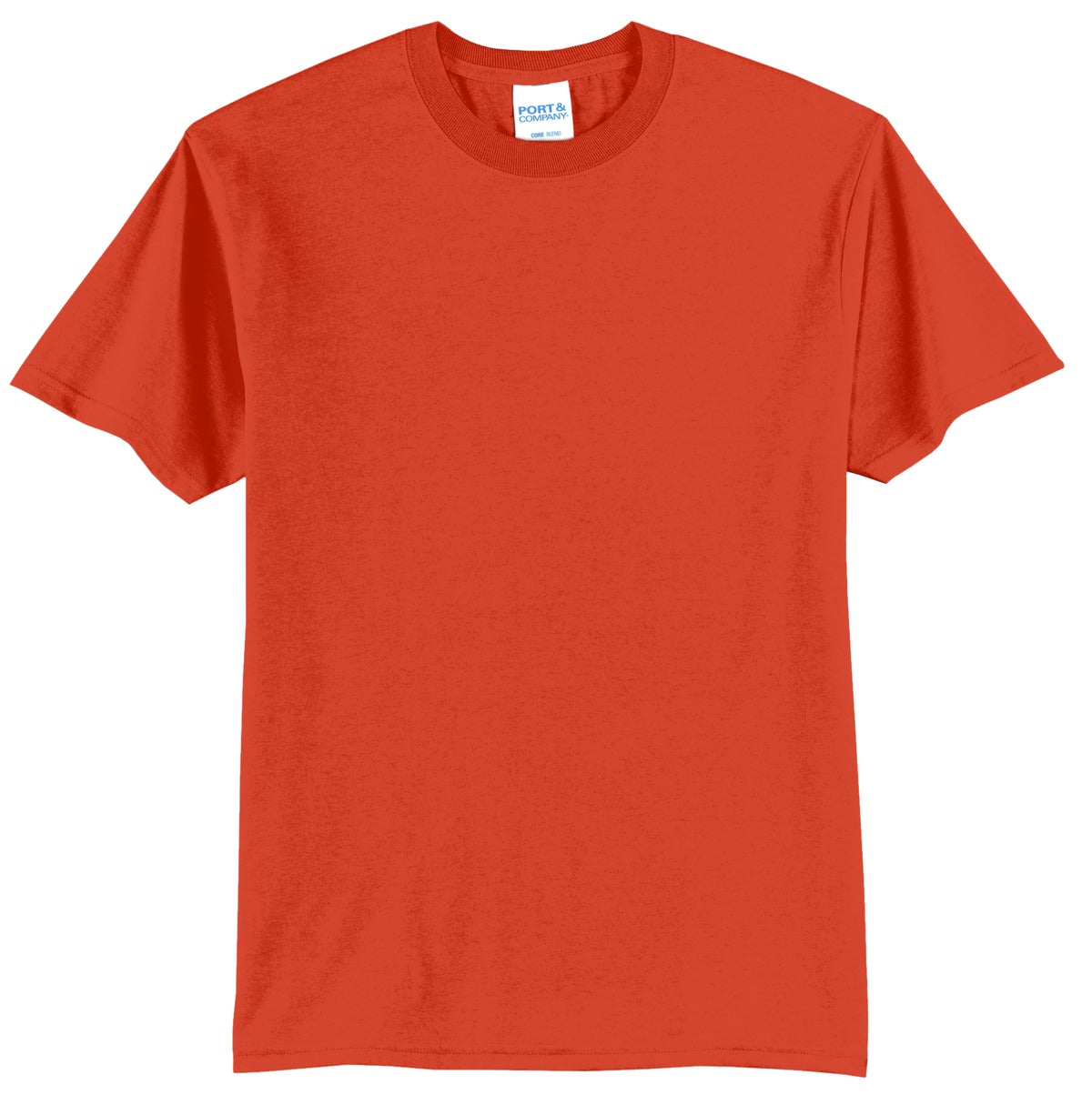 Unisex Tall Core Blend Tee - Orange