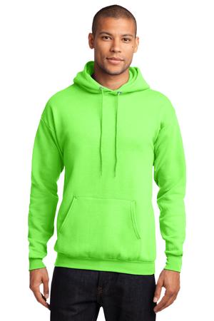 Unisex Core Fleece Pullover Hoodie - Neon Green