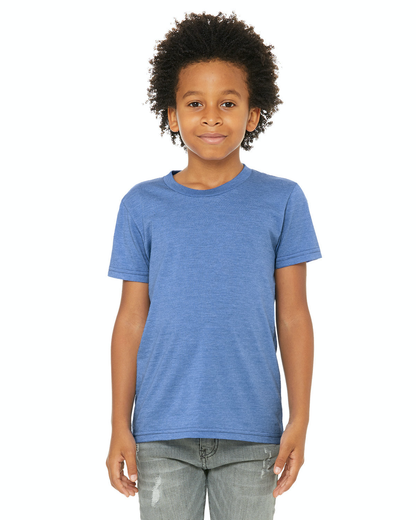 Youth Jersey T-Shirt - Heather Columbia Blue