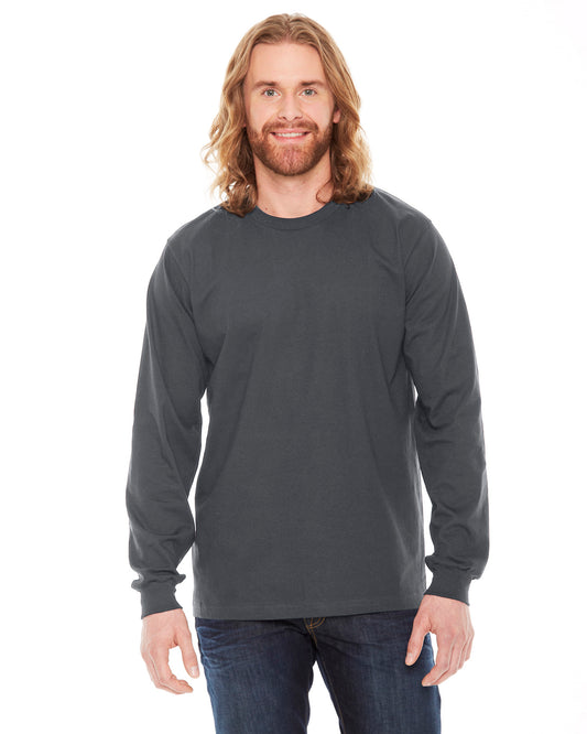 Unisex Fine Jersey Long-Sleeve T-Shirt - Asphalt