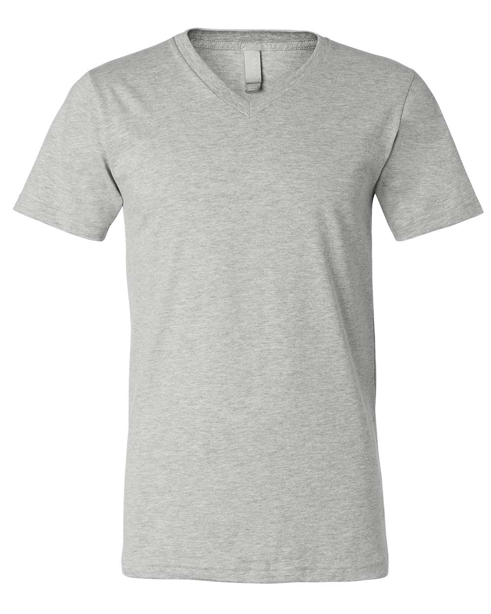 Unisex Jersey Short-Sleeve V-Neck T-Shirt - Heather Athletic