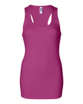Women’s 2X1 Rib Racerback Tank - Berry