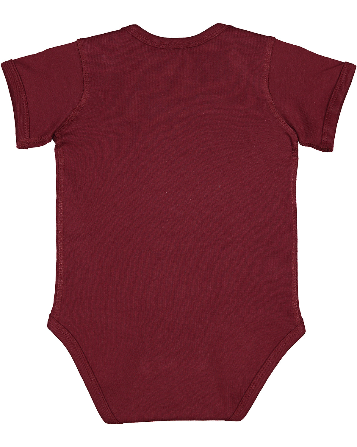 Infant Fine Jersey Bodysuit - Maroon