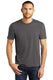 District DM130 - Unisex Perfect Tri Tee - Heather Charcoal