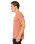 Unisex Heather CVC T-Shirt - Heather Prism Sunset