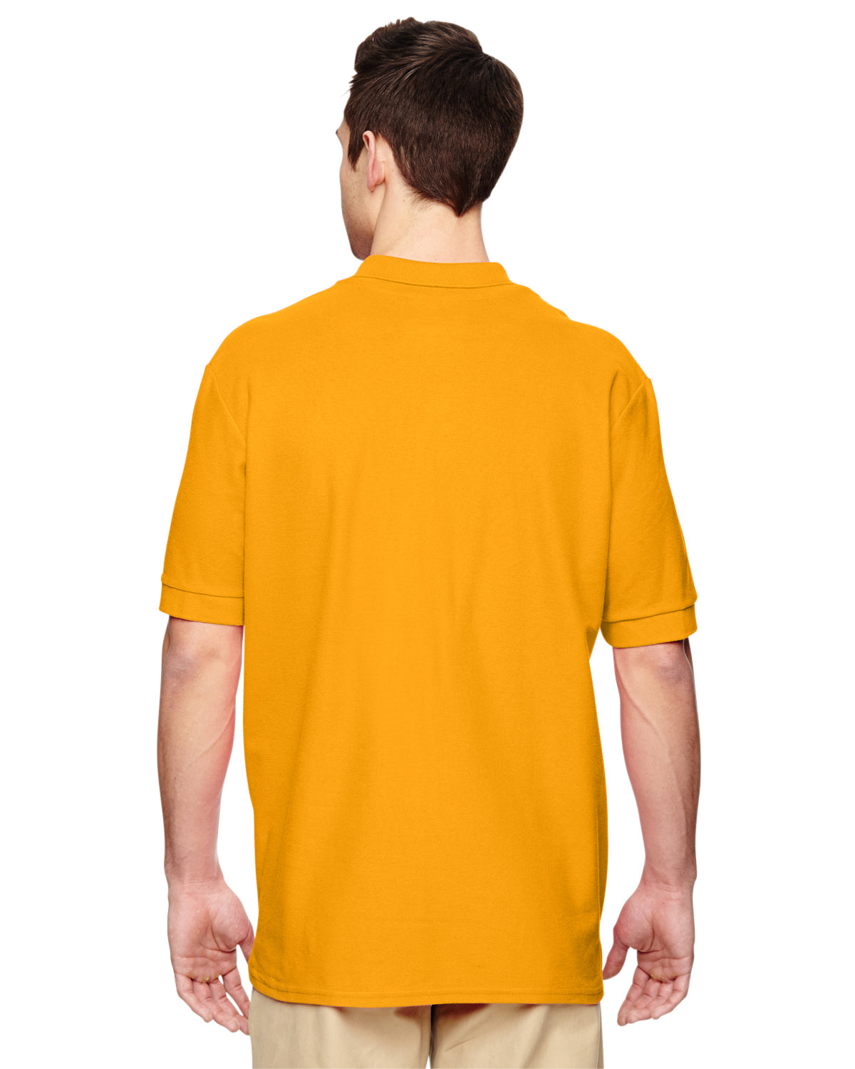 Unisex Premium Cotton®  Double Piqué Polo - Gold
