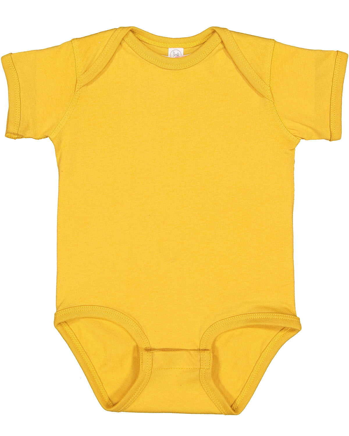 Infant Fine Jersey Bodysuit - Mustard