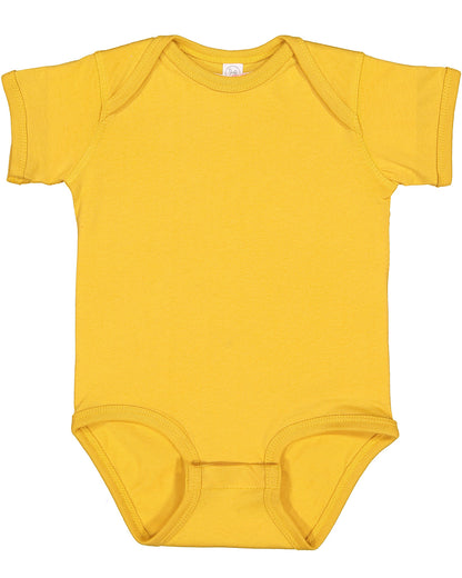 Infant Fine Jersey Bodysuit - Mustard