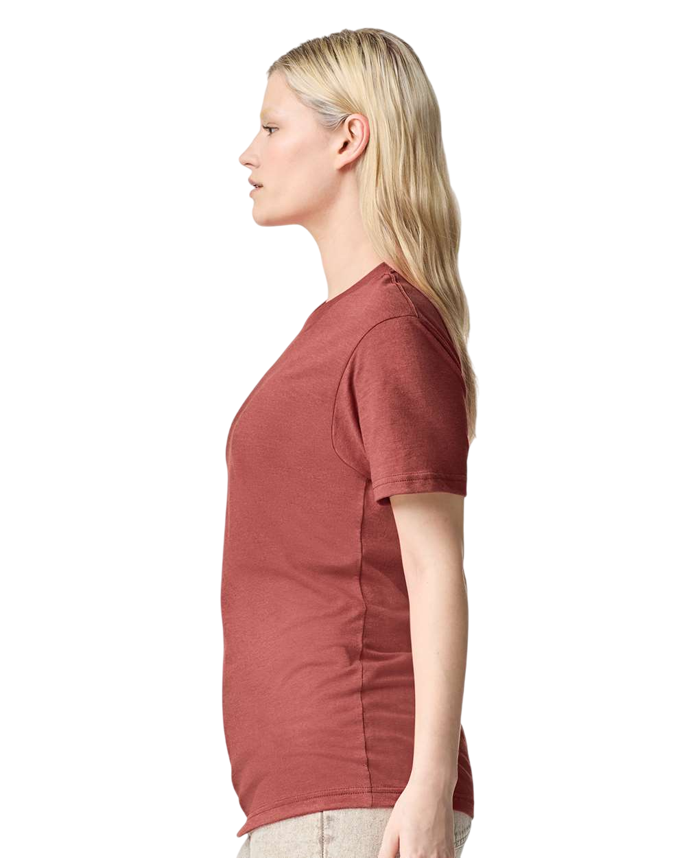 Unisex CVC T-Shirt - Heather Canyon