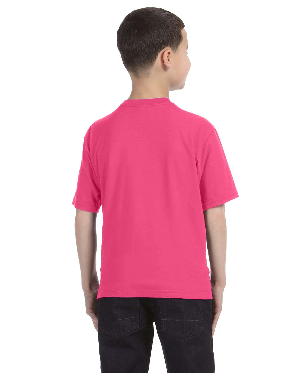 Youth Lightweight T-Shirt - Neon Pink
