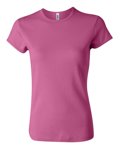 Women's Baby Rib Short-Sleeve T-Shirt - Very Pink