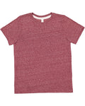Youth Harborside Melange T-Shirt - Burgundy Melange