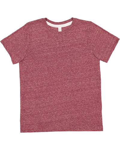 Youth Harborside Melange T-Shirt - Burgundy Melange
