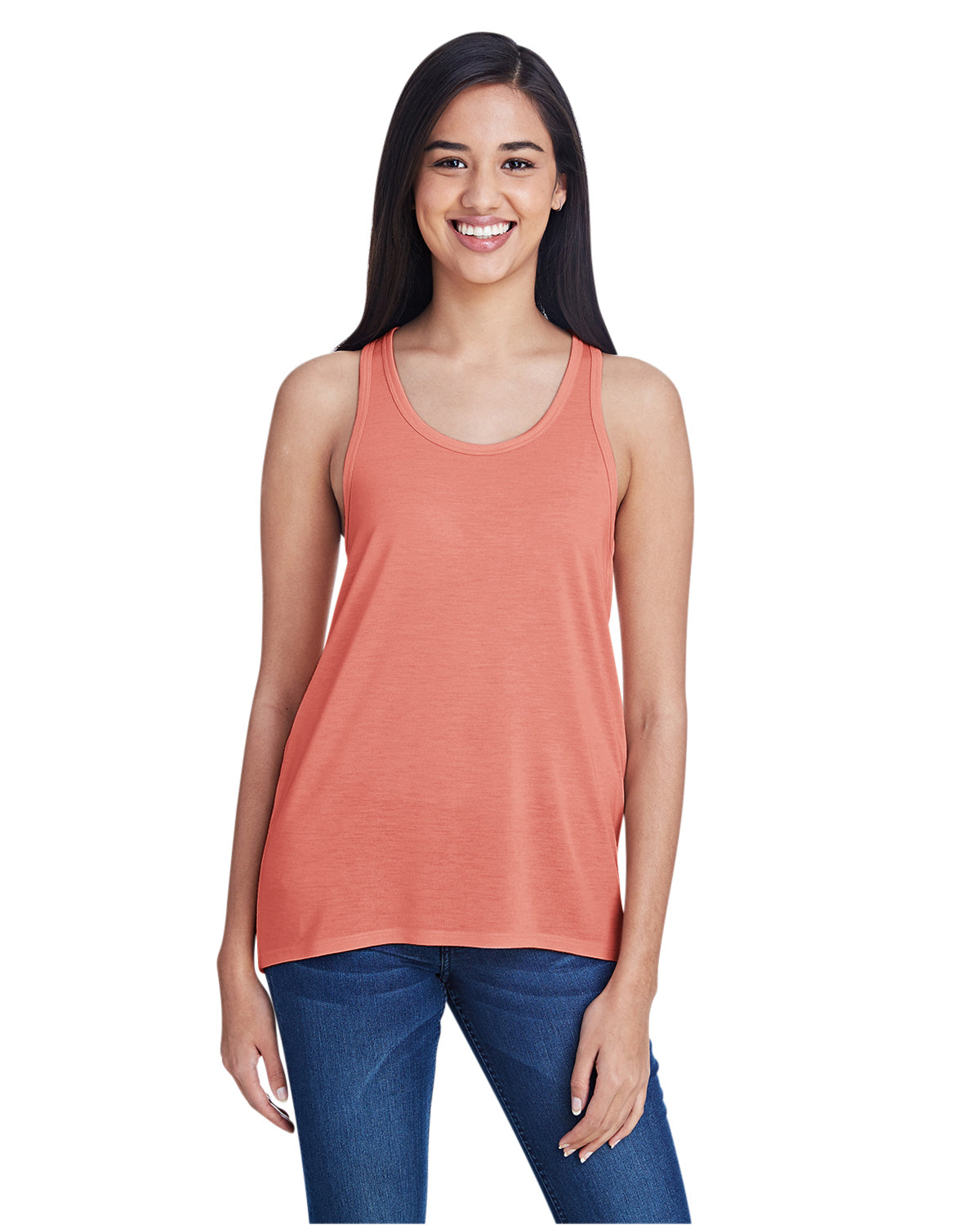 Women's Freedom Tank - Terracotta