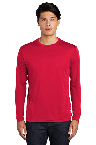 Unisex Long Sleeve PosiCharge Competitor Tee - True Red