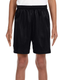 A4 NB5301 - Youth Six Inch Inseam Mesh Short - Black