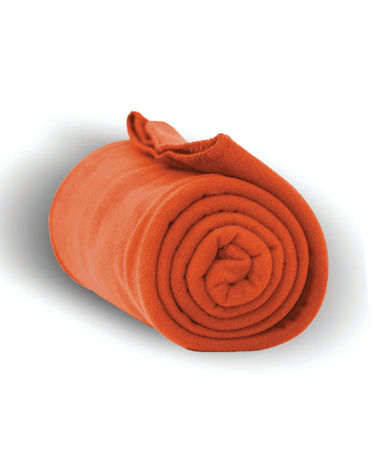 Fleece Throw - Orange