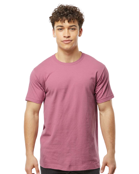 Unisex Fine Jersey Tee - Cassis
