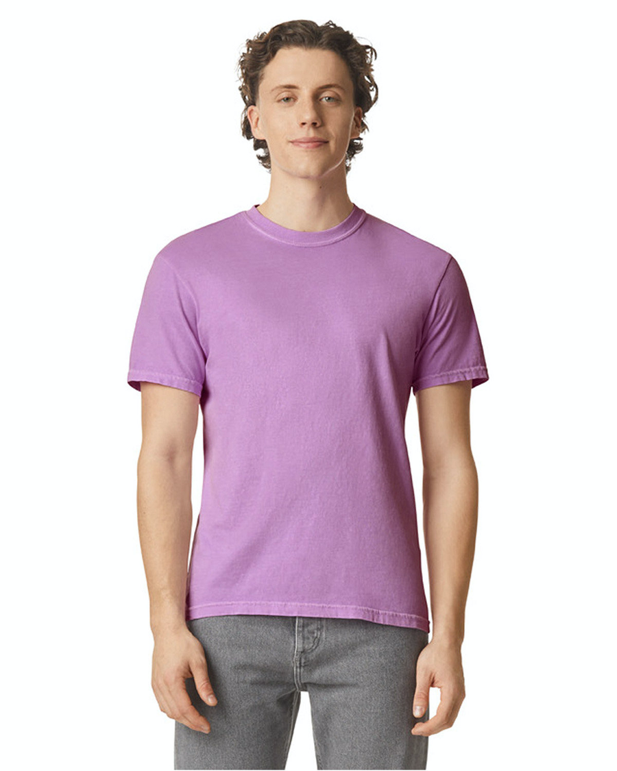 Unisex Heavyweight RS T-Shirt - Neon Violet