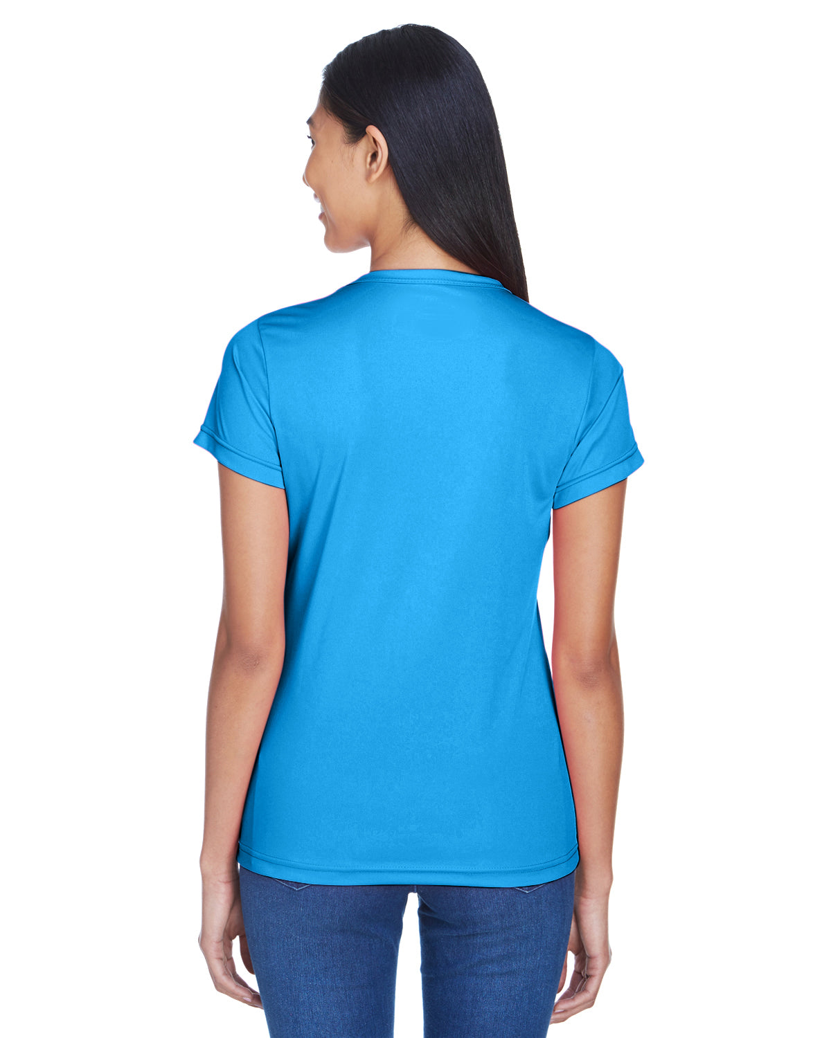 Women's Cool & Dry Sport Performance Interlock T-Shirt - Sapphire