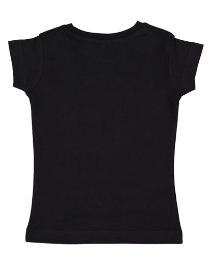 Toddler Girls' Fine Jersey T-Shirt - Black