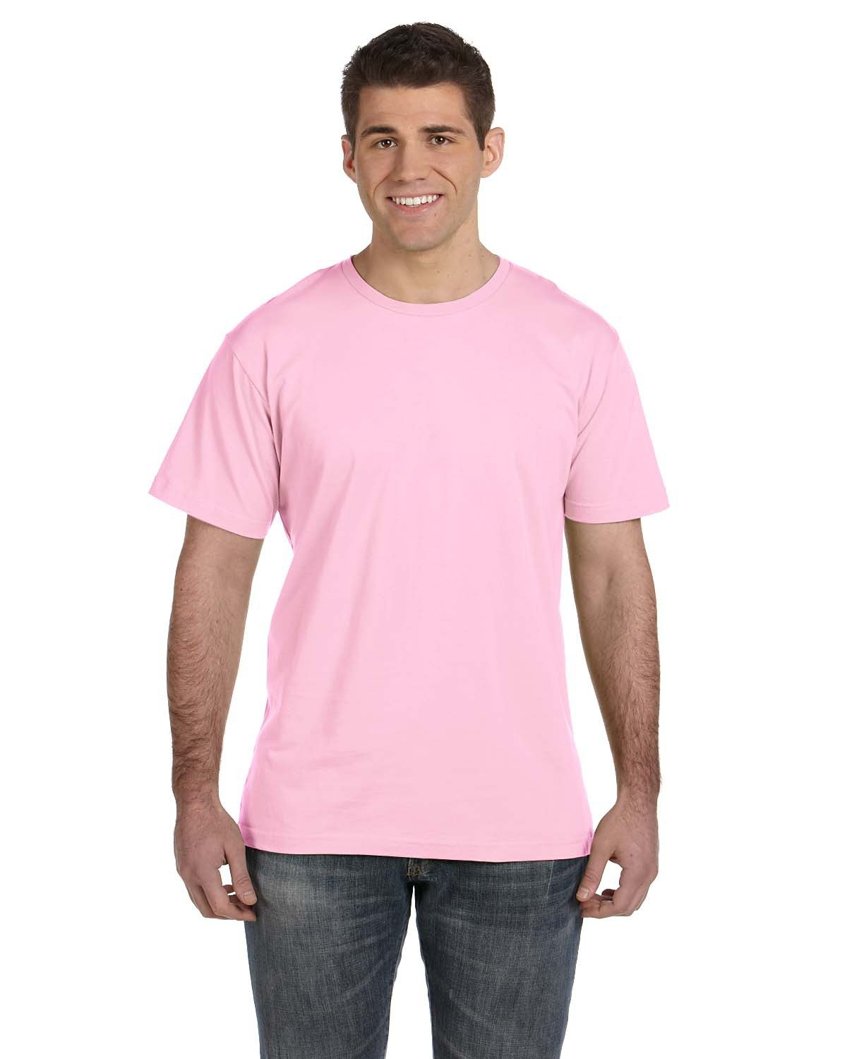 Unisex Fine Jersey T-Shirt - Pink