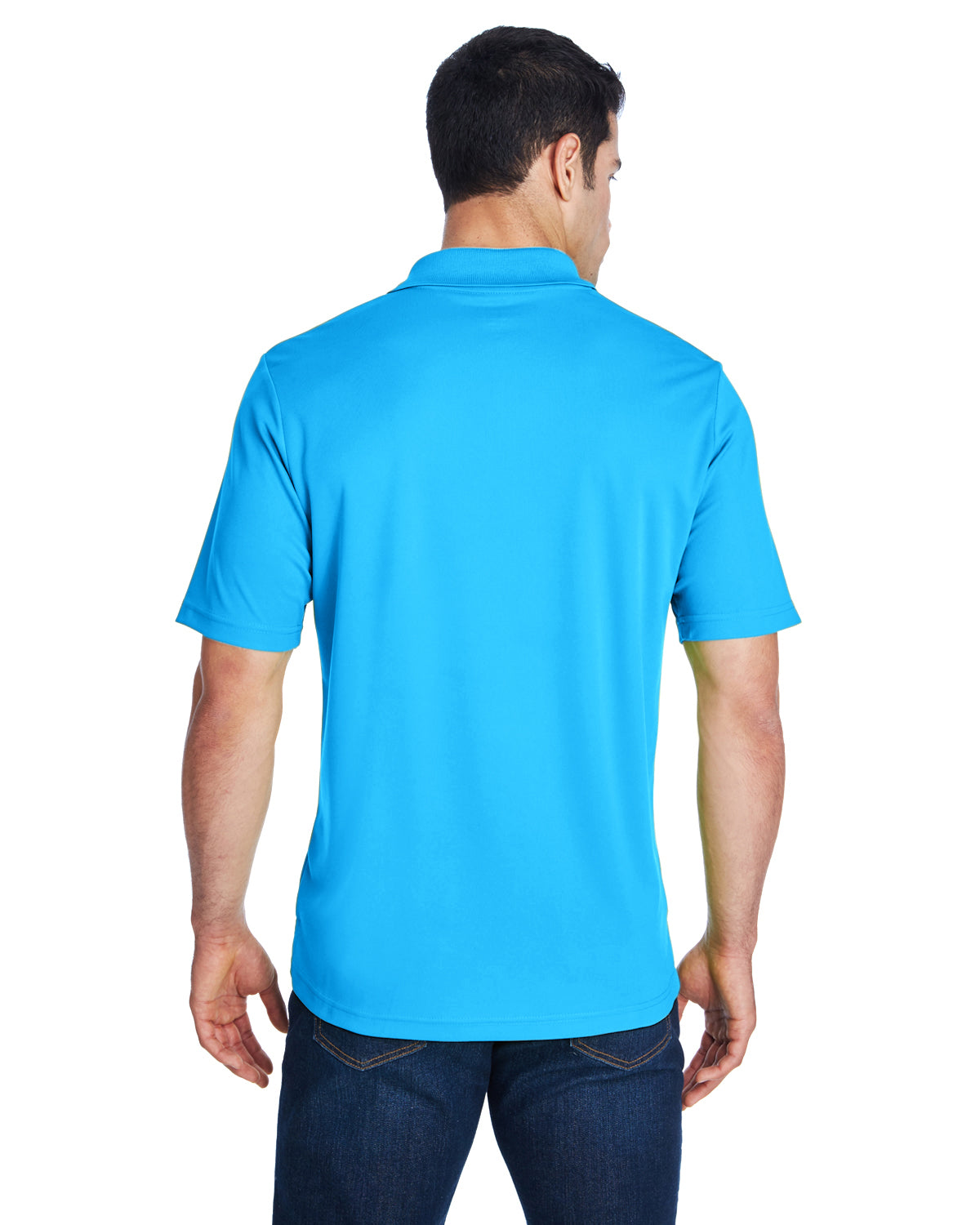 Men's Origin Performance Piqué Polo - Electric Blue