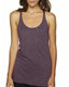 Next Level 6733 - Women's Triblend Racerback Tank - Vintage Purple