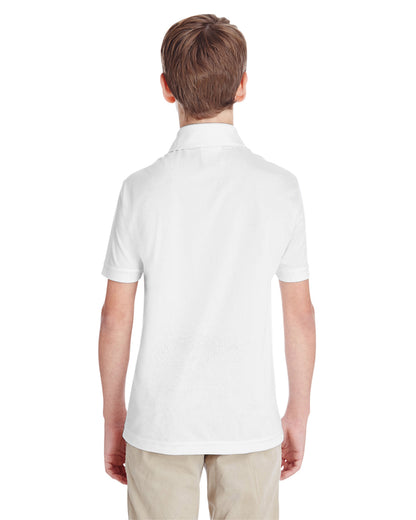 Youth Zone Performance Polo - White