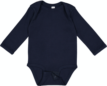 Infant Long-Sleeve Bodysuit - Navy