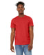 Bella + Canvas 3301C - Unisex Sueded T-Shirt - Heather Red