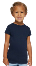 Toddler Girls' Fine Jersey T-Shirt - Navy
