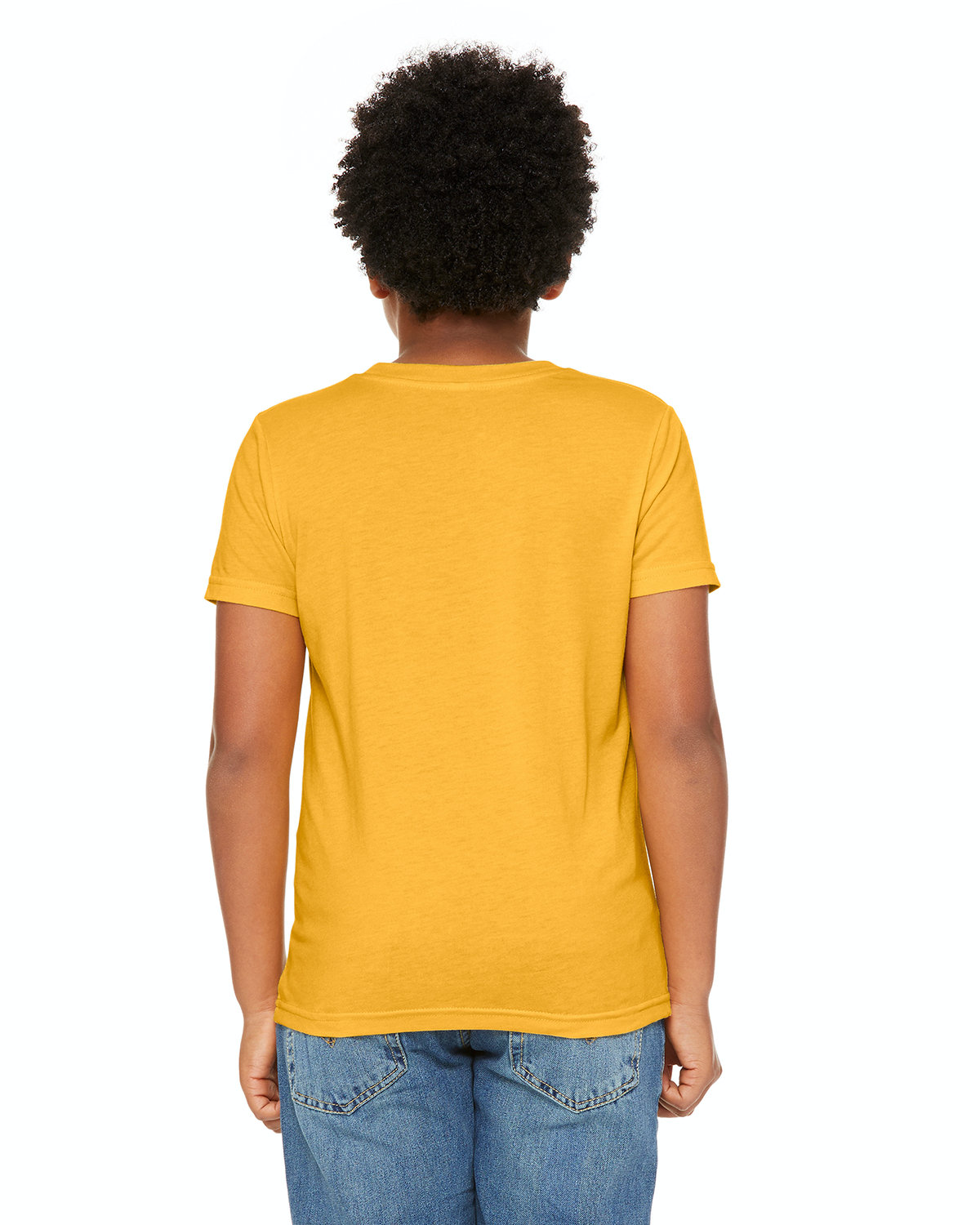 Youth Jersey T-Shirt - Heather Yellow Gold