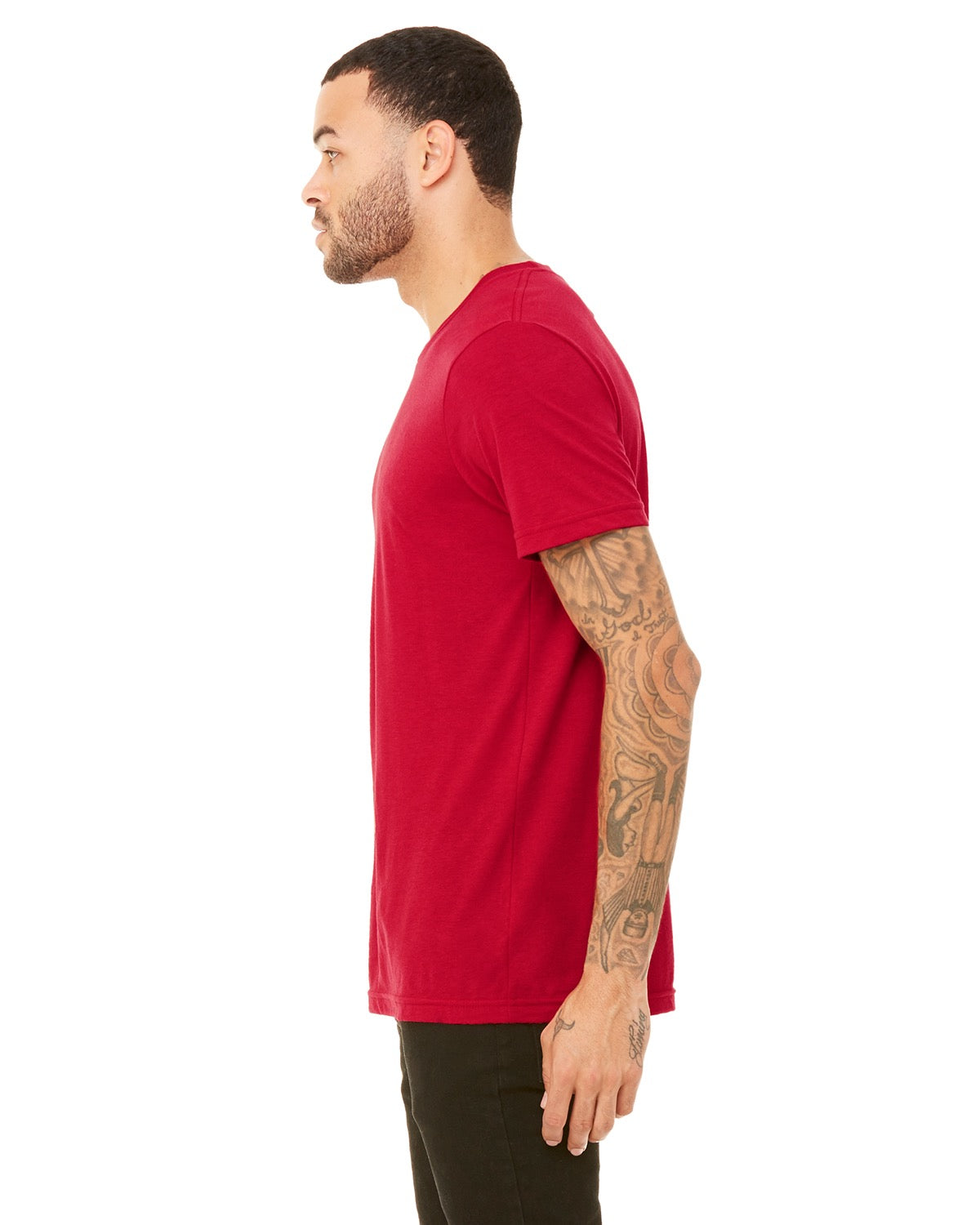 Unisex Triblend T-Shirt - Solid Red Triblend