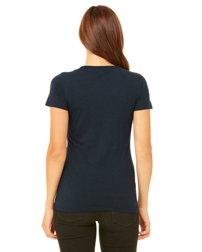 Women's Triblend Short-Sleeve T-Shirt - Solid Navy Triblend