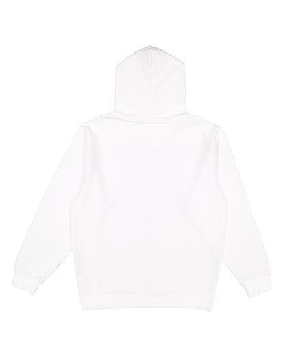 Unisex Pullover Fleece Hoodie - White