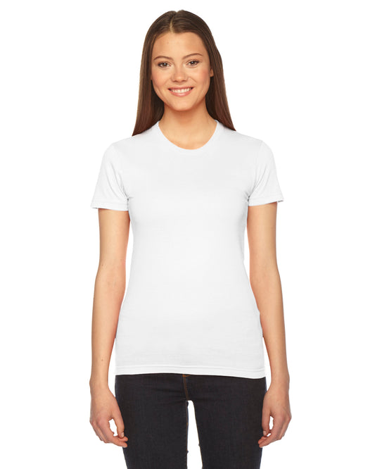 Women's Fine Jersey Short-Sleeve T-Shirt - White