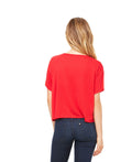 Women's Flowy Boxy T-Shirt - Red