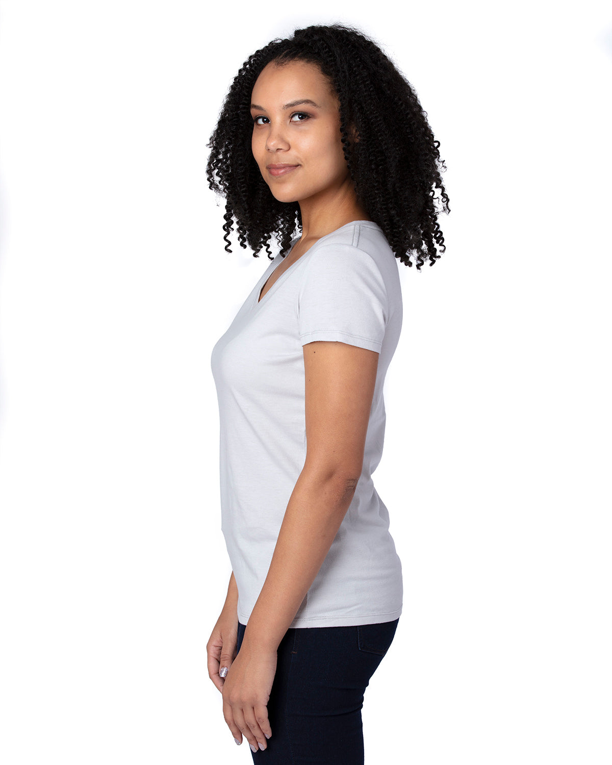 Women's Ultimate V-Neck T-Shirt - Silver