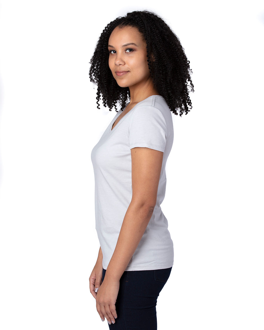 Women's Ultimate V-Neck T-Shirt - Silver