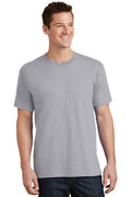 Unisex Core Cotton Tee - Silver