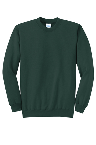 Unisex Core Fleece Crewneck Sweatshirt - Dark Green