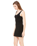 Women's Jersey Tank Dress - Black